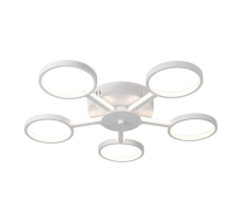 Потолочная светодиодная люстра Gerhort G61341/5WT