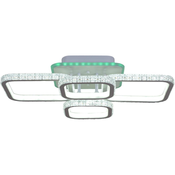 Потолочная светодиодная люстра Reluce 05869-0.3-04 WH (RGB) Потолочная светодиодная люстра Reluce 05869-0.3-04 WH (RGB)
