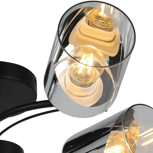 Потолочная люстра Illumico IL8208-6COU-79 BK CR Потолочная люстра Illumico IL8208-6COU-79 BK CR