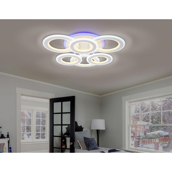 Потолочная светодиодная люстра Ambrella light Original FA8805 Потолочная светодиодная люстра Ambrella light Original FA8805