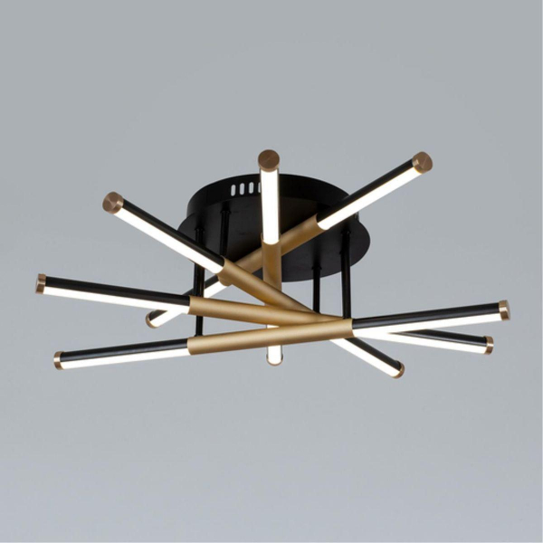 Потолочная светодиодная люстра Arte Lamp Fernando A2199PL-5BK Потолочная светодиодная люстра Arte Lamp Fernando A2199PL-5BK