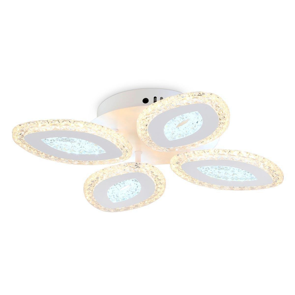 Потолочная светодиодная люстра Ambrella light Acrylica Original FA4012 Потолочная светодиодная люстра Ambrella light Acrylica Original FA4012