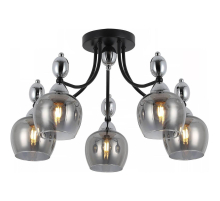 Потолочная люстра Illumico IL8258-5COU-79 BK CR