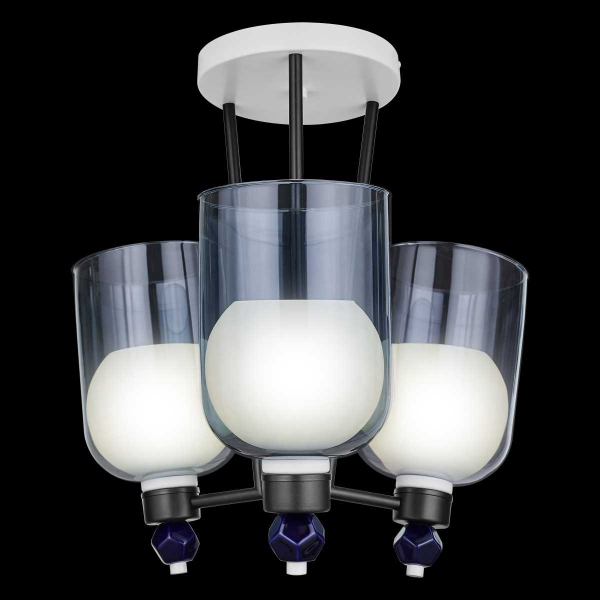 Потолочная люстра 33 ИДЕИ CHN902.03.WH17.WBL-S26LB-S02WH