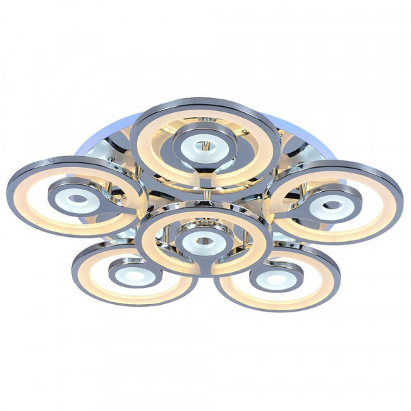 Потолочная светодиодная люстра Profit Light 8070/5+1 CHR Потолочная светодиодная люстра Profit Light 8070/5+1 CHR