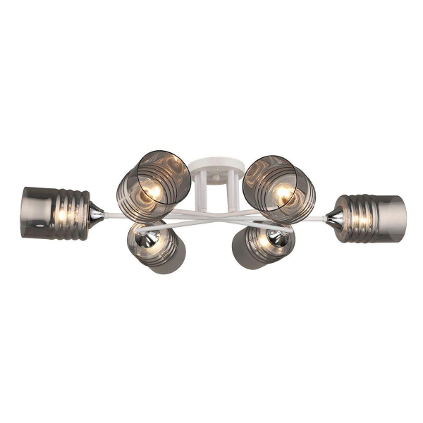 Потолочная люстра IMEX MD.1646-6-S WH Потолочная люстра IMEX MD.1646-6-S WH