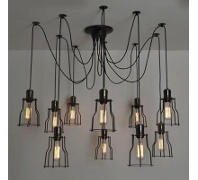 Люстра Loft-Concept Loft Industrial Cage Filament Pendant 40.381-0