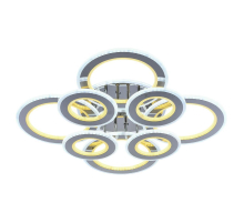 Потолочная светодиодная люстра Profit Light 8005/4+4 CHR