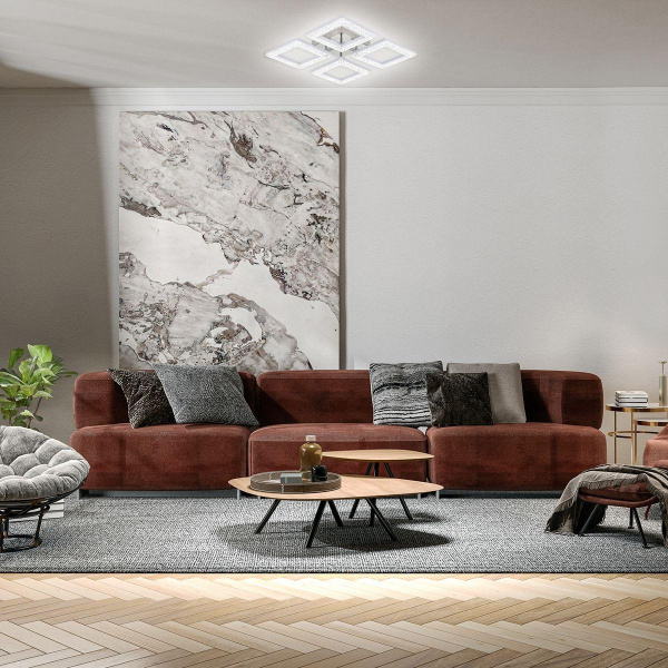 Потолочная светодиодная люстра Escada Aquarius 10287/4LED Потолочная светодиодная люстра Escada Aquarius 10287/4LED