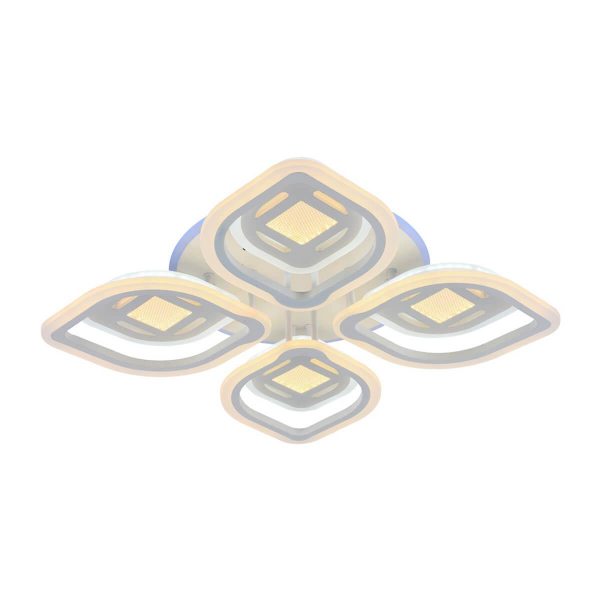 Потолочная светодиодная люстра Profit Light 8439/4+4B WHT Потолочная светодиодная люстра Profit Light 8439/4+4B WHT