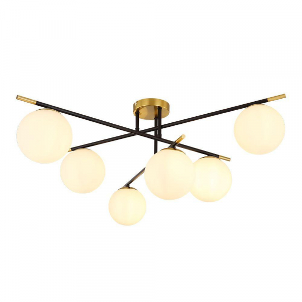 Потолочная люстра Arte Lamp Alcor A2224PL-6BK Потолочная люстра Arte Lamp Alcor A2224PL-6BK