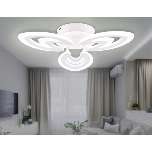 Потолочная светодиодная люстра Ambrella light Acrylica Original FA4545 Потолочная светодиодная люстра Ambrella light Acrylica Original FA4545