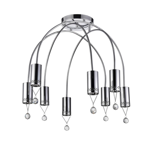 Потолочная люстра Vele Luce Pioggia VL4283L08 Потолочная люстра Vele Luce Pioggia VL4283L08