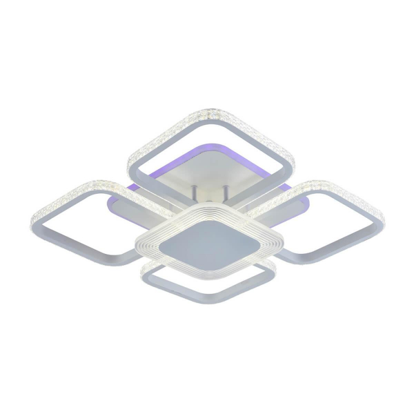 Потолочная светодиодная люстра Profit Light 5886/4+1 WHT Потолочная светодиодная люстра Profit Light 5886/4+1 WHT
