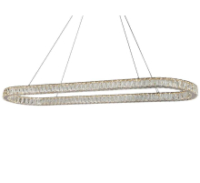 Люстра NEWPORT 8580/140 C oval chrome