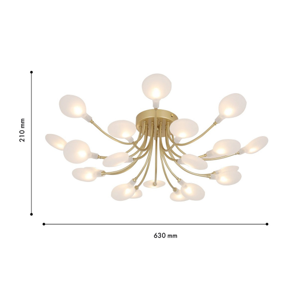 Потолочная люстра F-Promo Skein 4197-20C Потолочная люстра F-Promo Skein 4197-20C