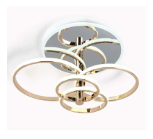 Потолочная светодиодная люстра Escada CONTOUR 10213/4LED BL Chrome