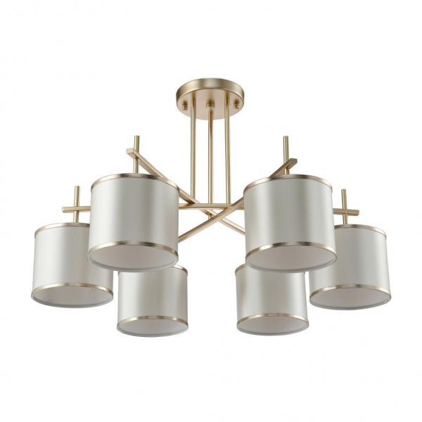 Потолочная люстра Crystal Lux Sergio PL6 Gold Потолочная люстра Crystal Lux Sergio PL6 Gold