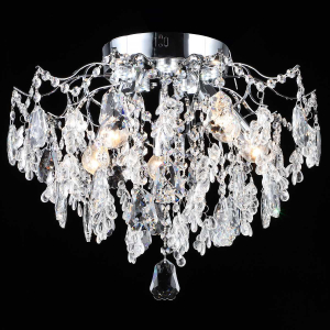 Люстра хрустальная Reluce 27620-0.3-5+5 CH+CLARE