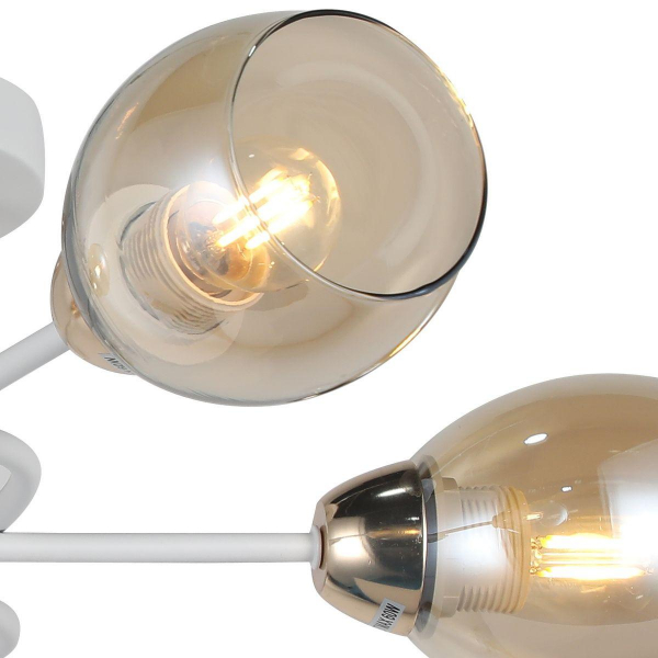 Потолочная люстра Illumico IL8263-4COU-79 WH GD Потолочная люстра Illumico IL8263-4COU-79 WH GD