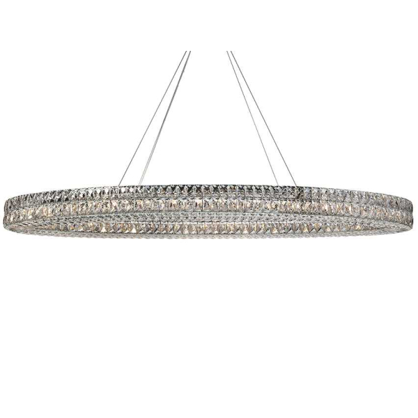 Люстра NEWPORT 8550/160 C oval chrome