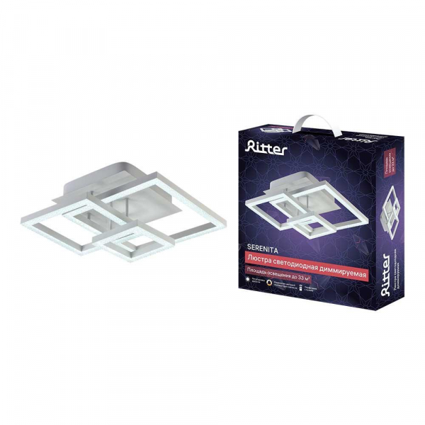 Потолочная люстра Ritter SERENITA 52937 2 Потолочная люстра Ritter SERENITA 52937 2