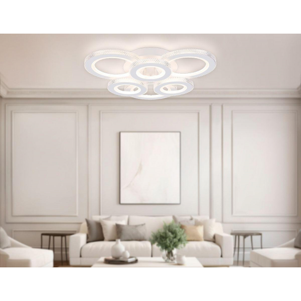 Потолочная светодиодная люстра Ambrella light Acrylica Original FA8872 Потолочная светодиодная люстра Ambrella light Acrylica Original FA8872