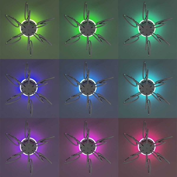 Потолочная светодиодная люстра Citilux Salma Smart CL224A161