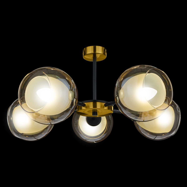 Потолочная люстра 33 ИДЕИ CHN800S.05.17BL.PA-S12AM