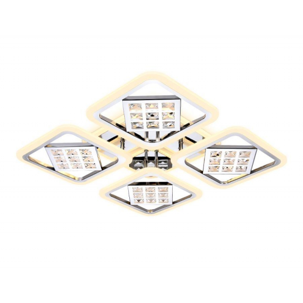 Потолочная светодиодная люстра Ambrella light Ice FA288 Потолочная светодиодная люстра Ambrella light Ice FA288