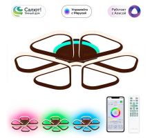 Потолочная светодиодная люстра Citilux Сезар Смарт CL233A275E