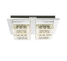 Потолочная светодиодная люстра Globo Silurus 49237-24