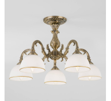 Потолочная люстра Eurosvet Caldera 60106/5 античная бронза