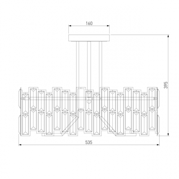 Потолочная люстра Bogates Zolletta 339/5 Strotskis Smart Потолочная люстра Bogates Zolletta 339/5 Strotskis Smart