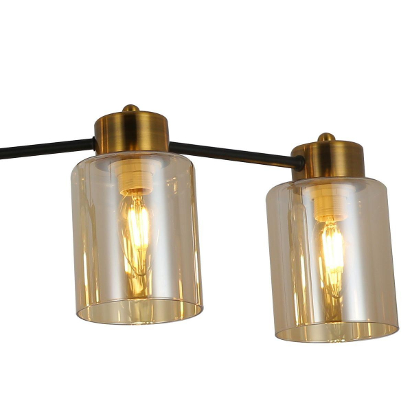 Потолочная люстра Illumico IL6111-6COU-79 BK GD Потолочная люстра Illumico IL6111-6COU-79 BK GD