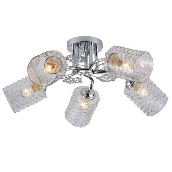 Потолочная люстра Escada Weigela 1113/5PL Потолочная люстра Escada Weigela 1113/5PL