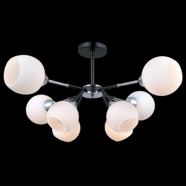 Люстра Illumico IL0715-8CSQ-24 BK CR LIBRA Люстра Illumico IL0715-8CSQ-24 BK CR LIBRA