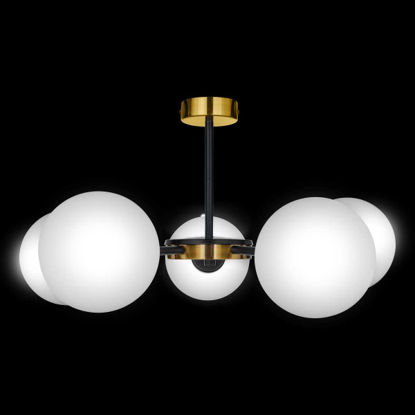 Потолочная люстра 33 ИДЕИ CHN800S.05.17BL.PA-S01WH