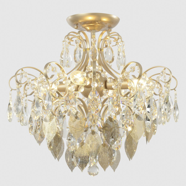 Потолочная люстра Crystal Lux Esmiralda PL4 Gold Потолочная люстра Crystal Lux Esmiralda PL4 Gold