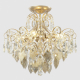 Потолочная люстра Crystal Lux Esmiralda PL4 Gold