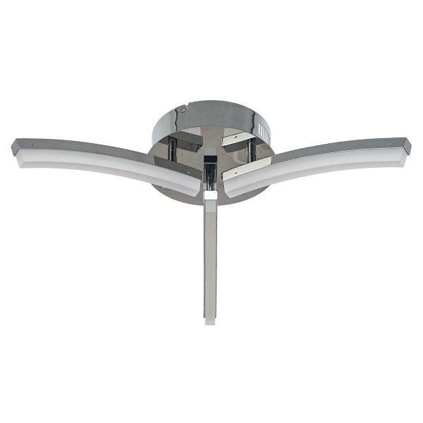 Потолочная светодиодная люстра Gerhort G61135/3CR WH Потолочная светодиодная люстра Gerhort G61135/3CR WH