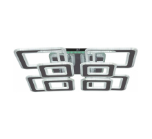 Потолочная светодиодная люстра Reluce 20536-0.3-4+4+1A CR