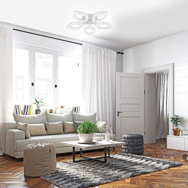 Потолочная светодиодная люстра Escada Aquarius 10289/5LED Потолочная светодиодная люстра Escada Aquarius 10289/5LED