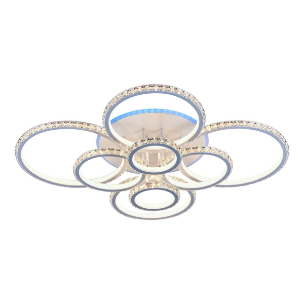 Потолочная светодиодная люстра Profit Light 18052/8 WHT