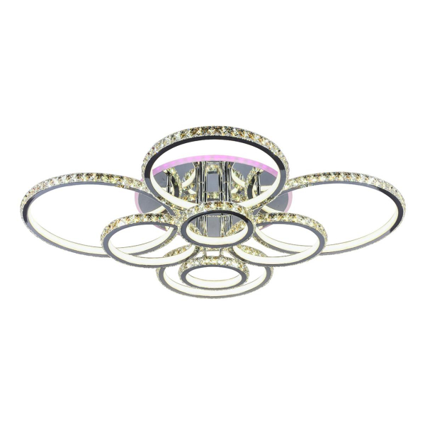 Потолочная светодиодная люстра Profit Light 18052/8 CHR Потолочная светодиодная люстра Profit Light 18052/8 CHR