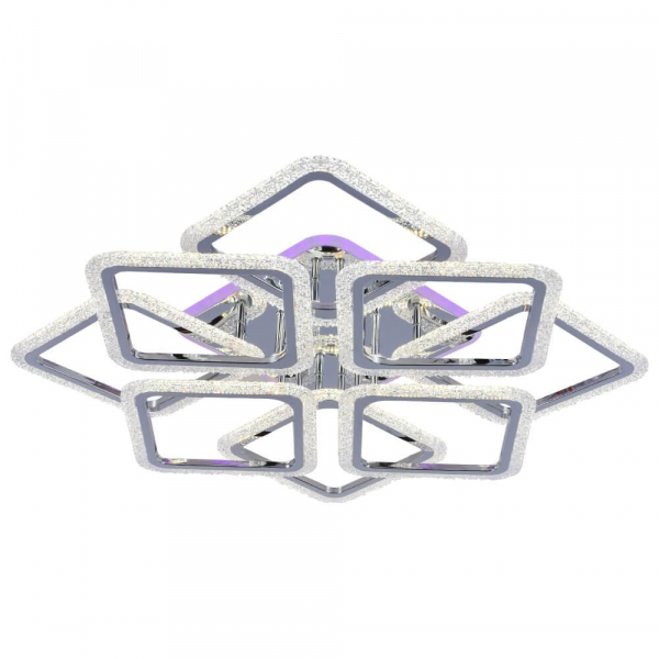 Потолочная светодиодная люстра Profit Light 8015/4+4 CHR Потолочная светодиодная люстра Profit Light 8015/4+4 CHR
