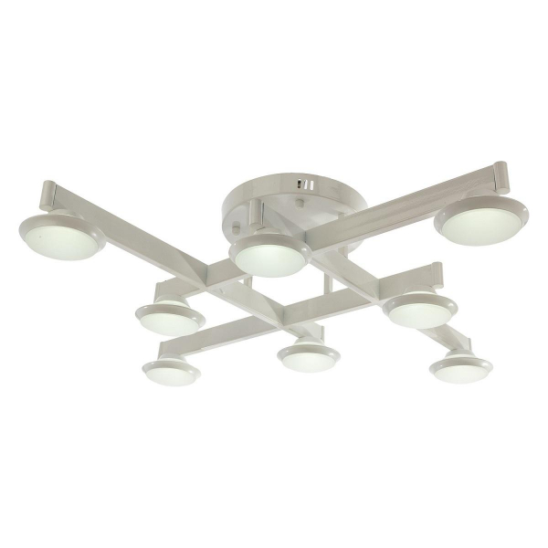 Потолочная светодиодная люстра Gerhort G61060/8WT LED Потолочная светодиодная люстра Gerhort G61060/8WT LED