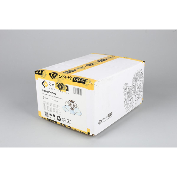 Потолочная люстра Omnilux Alimini OML-25307-05 Потолочная люстра Omnilux Alimini OML-25307-05