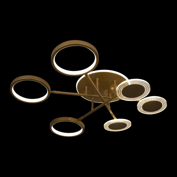 Потолочная светодиодная люстра Loft IT Megan 10164S Gold Потолочная светодиодная люстра Loft IT Megan 10164S Gold