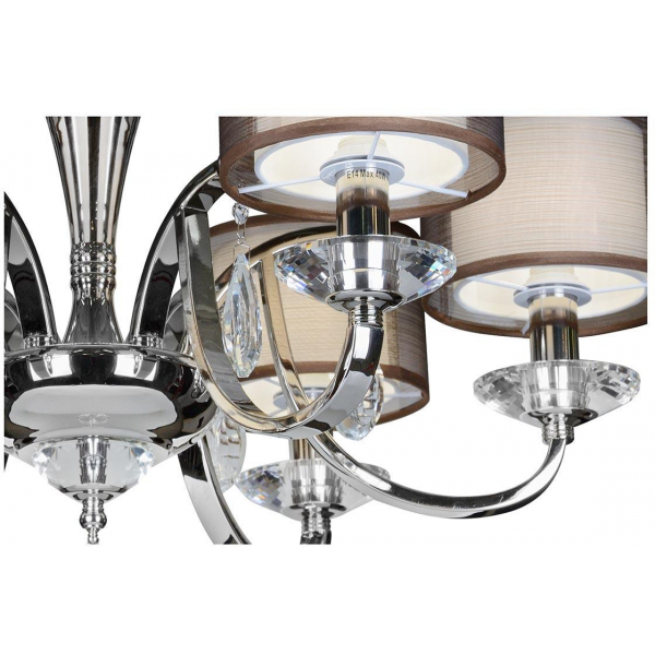 Потолочная люстра iLamp Sofia 88210/6 CR Потолочная люстра iLamp Sofia 88210/6 CR